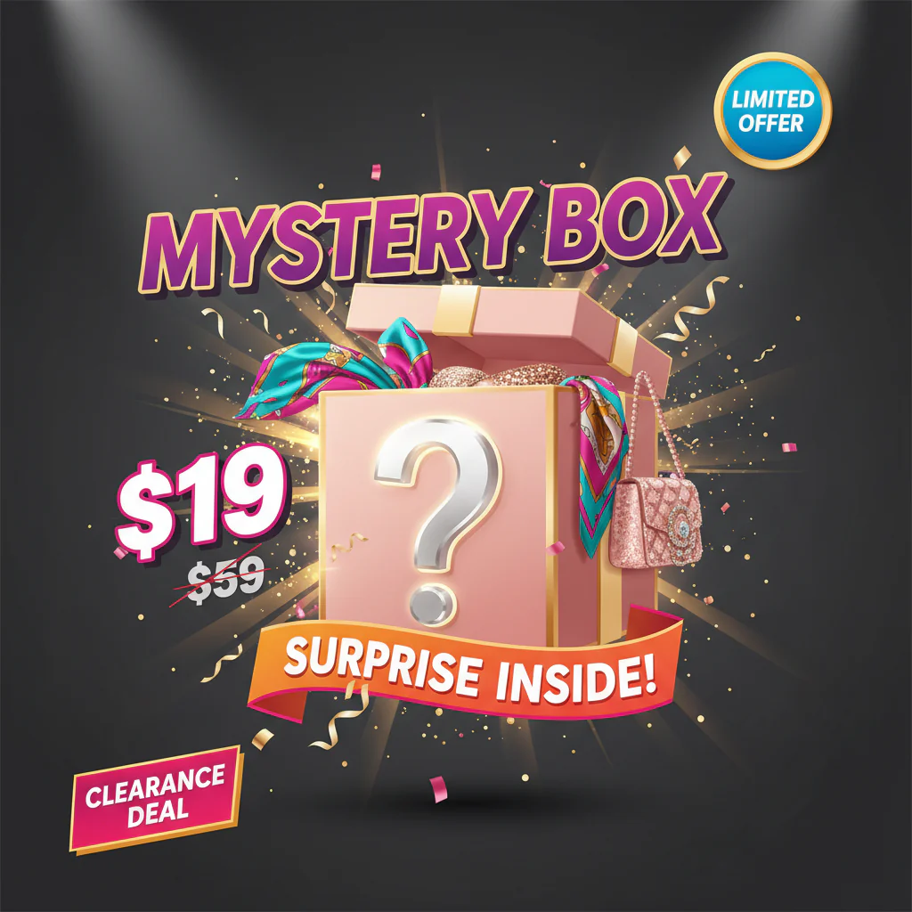 $19 Mystery Box – Random Fashion Item Worth $59+