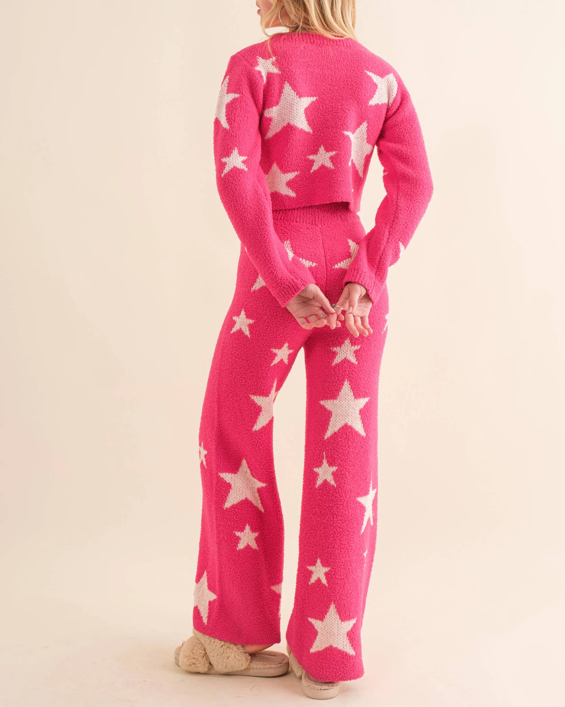 Soft Cozy Star Set- Hot Pink - Image 7
