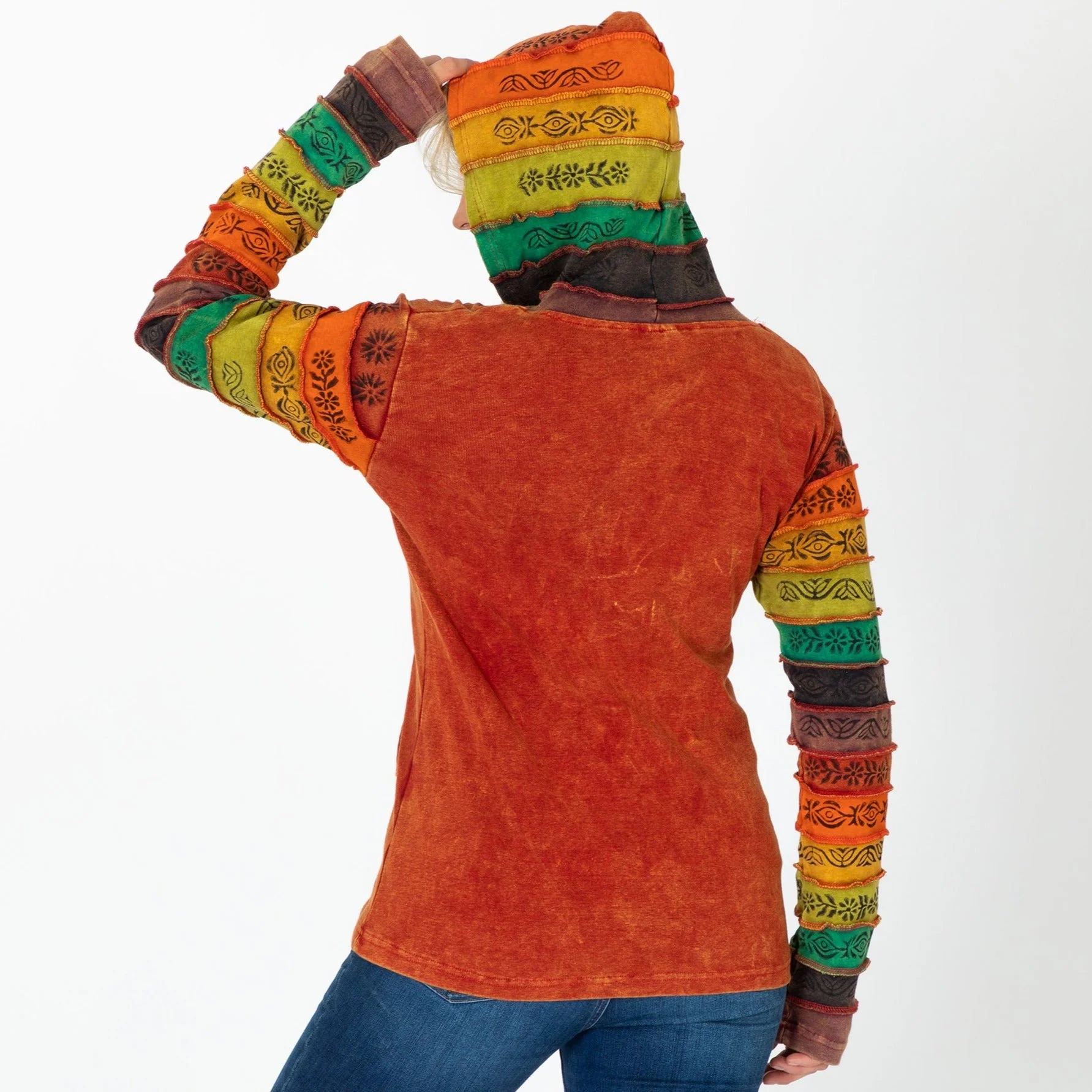 Sunshine Daydream Hooded Jacket | Fair Trade - Image 15