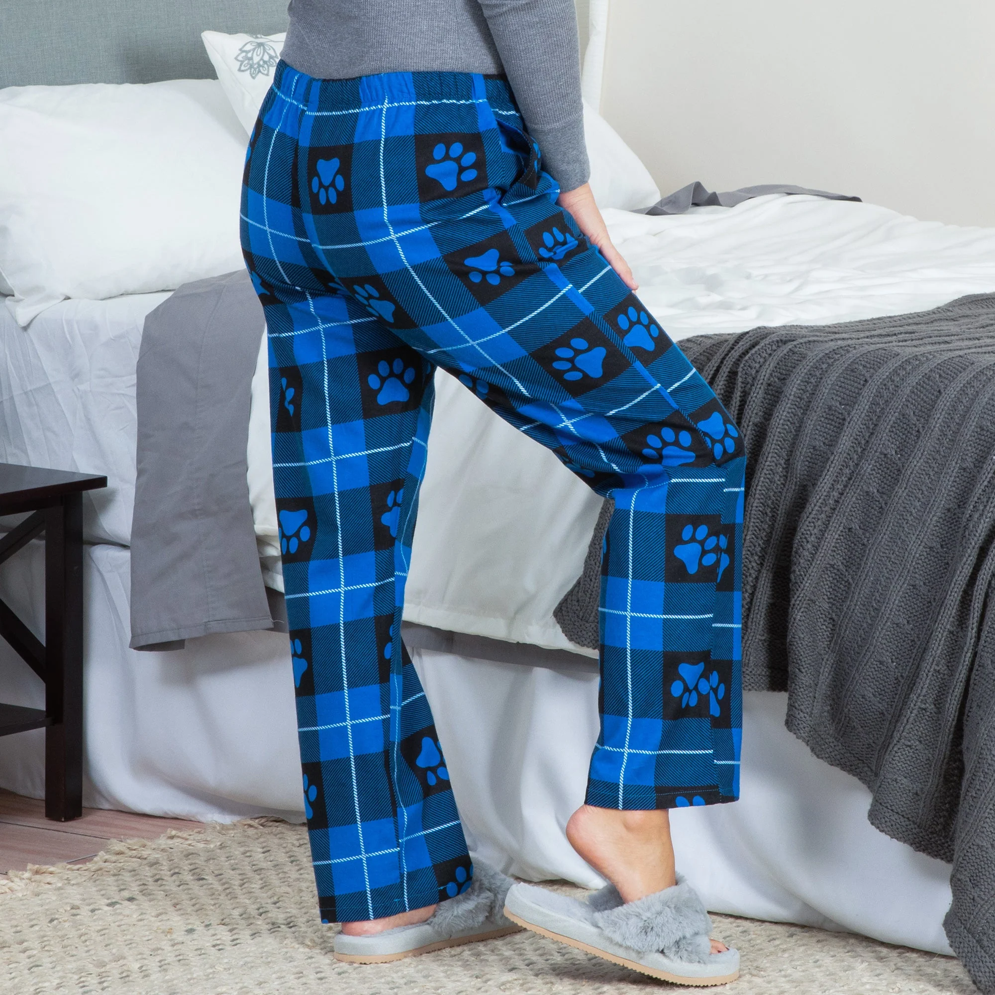 Flannel Paw Lounge Pants - Image 9