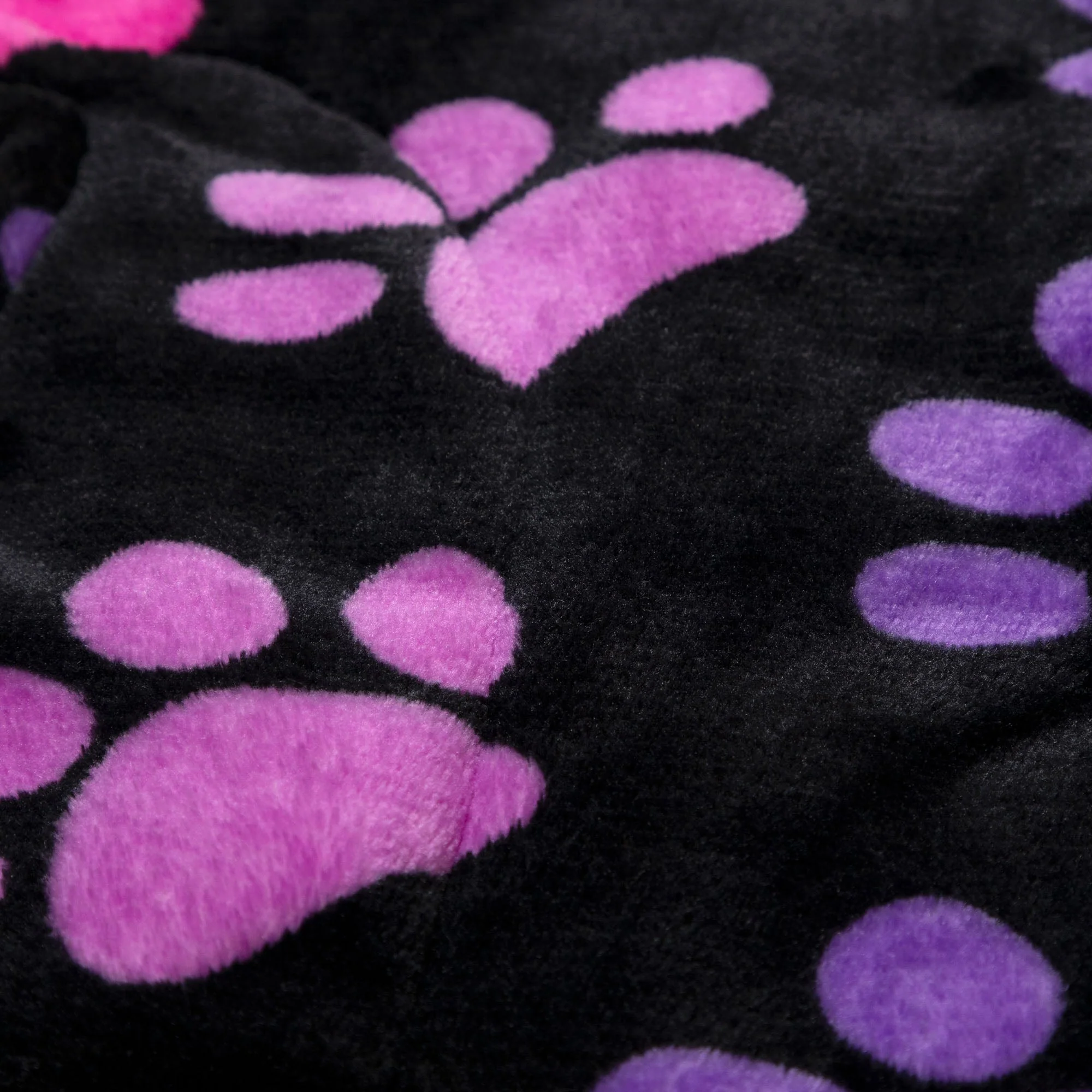 Paw Print Plush Sherpa Fleece-Lined Vest - Image 11