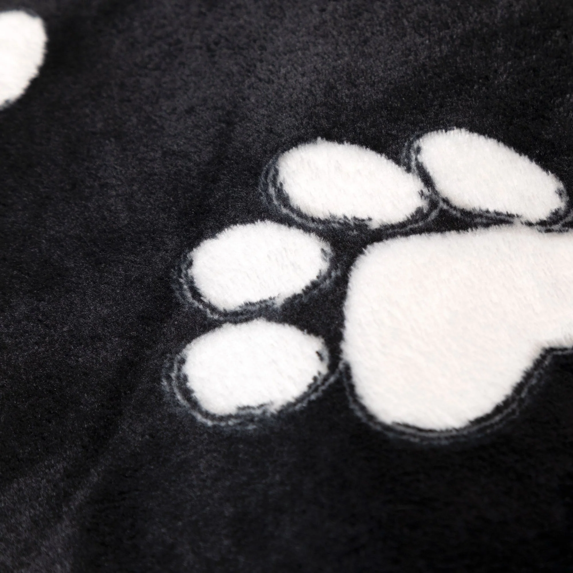Paw Print Plush Sherpa Fleece-Lined Vest - Image 4