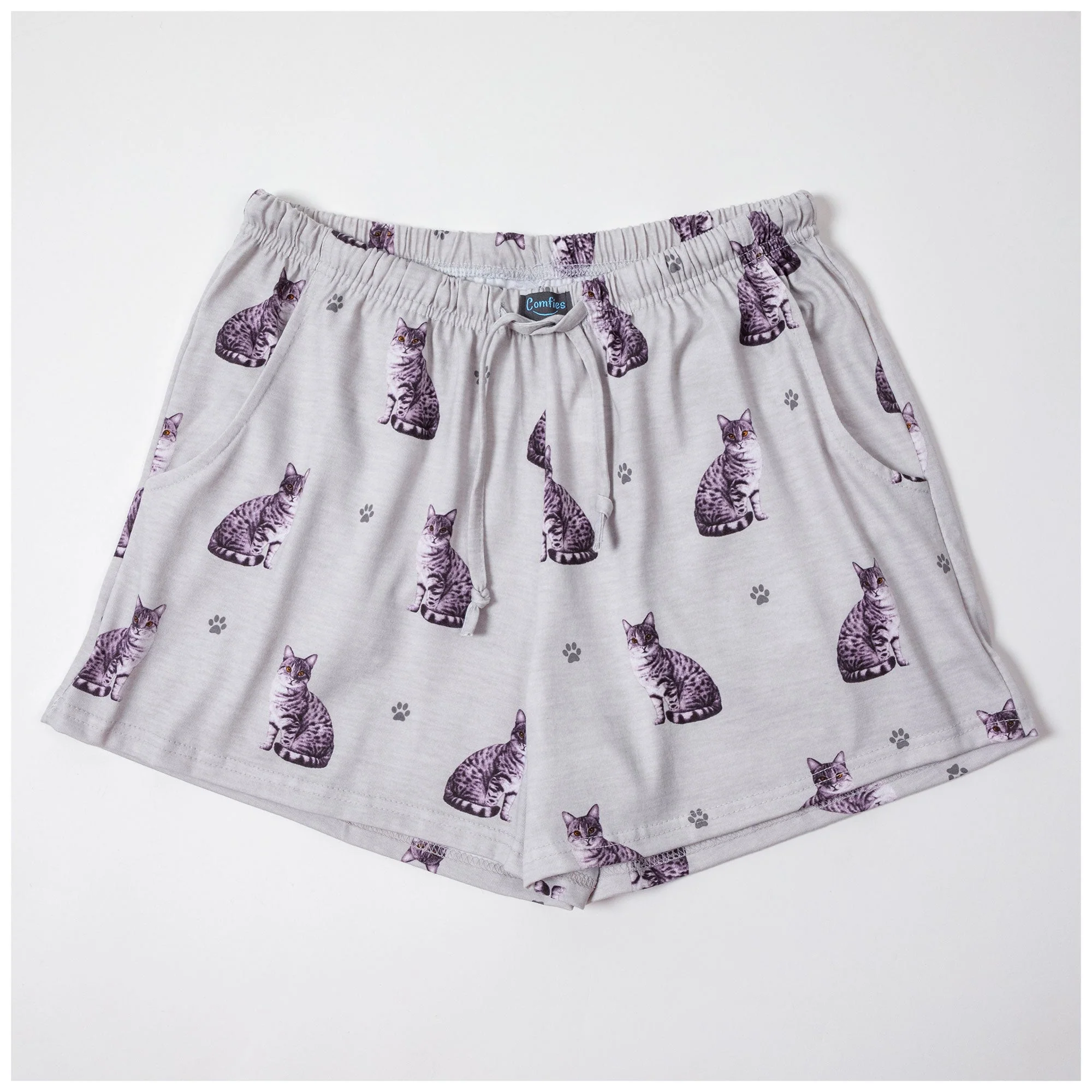 Cute Cat Lounge Shorts - Image 10