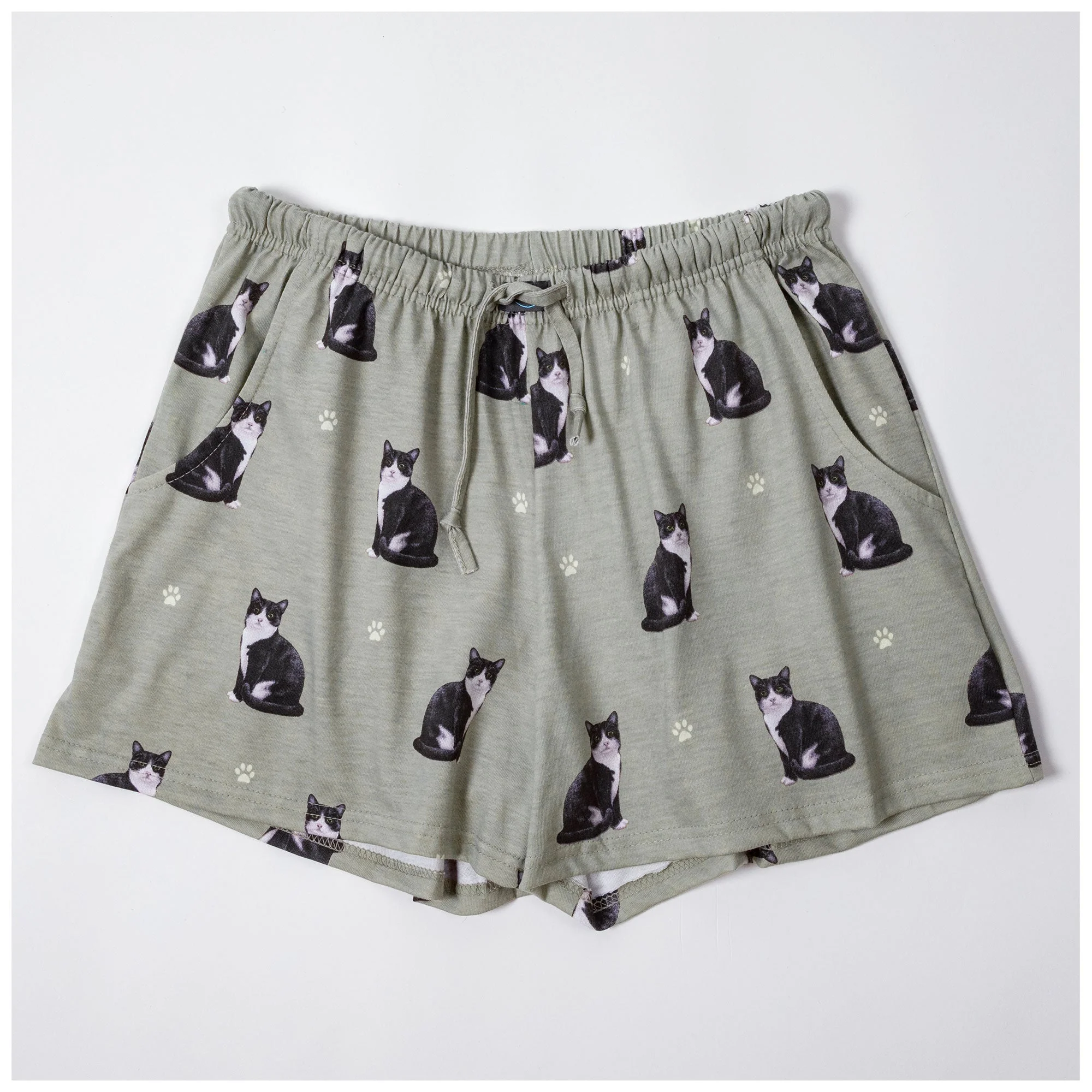 Cute Cat Lounge Shorts - Image 7