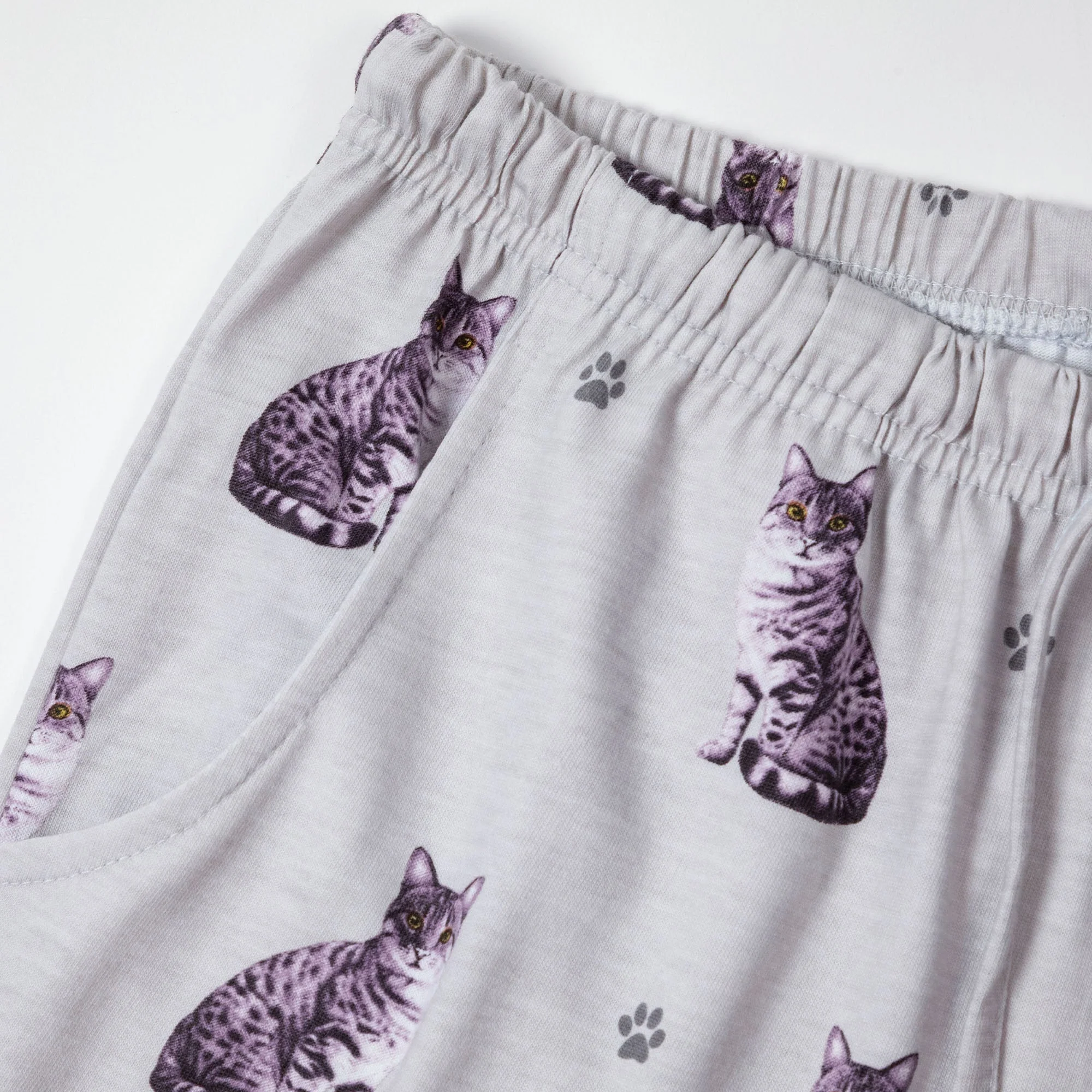 Cute Cat Lounge Shorts - Image 9