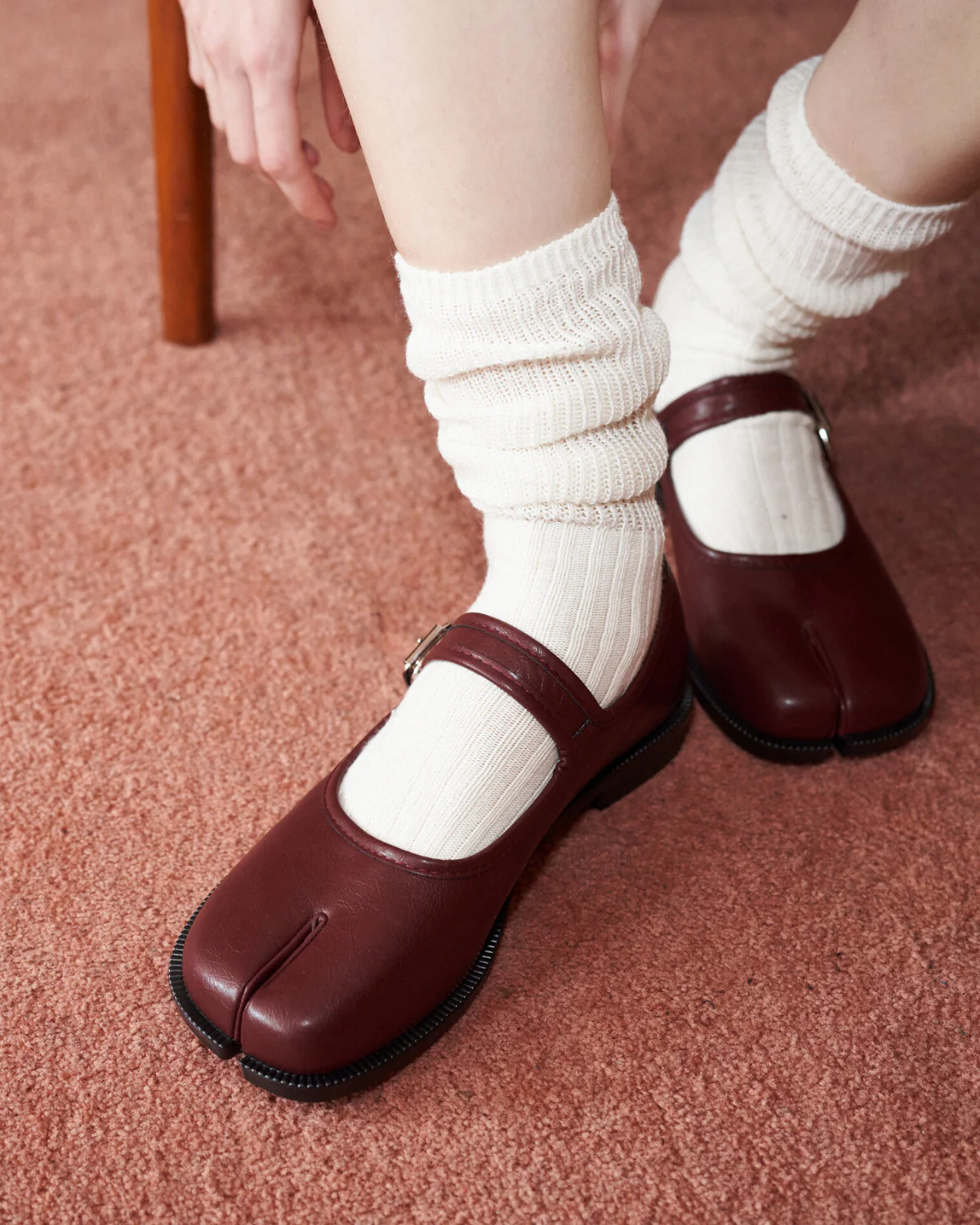 Adjustable Strap Tabi Mary Janes