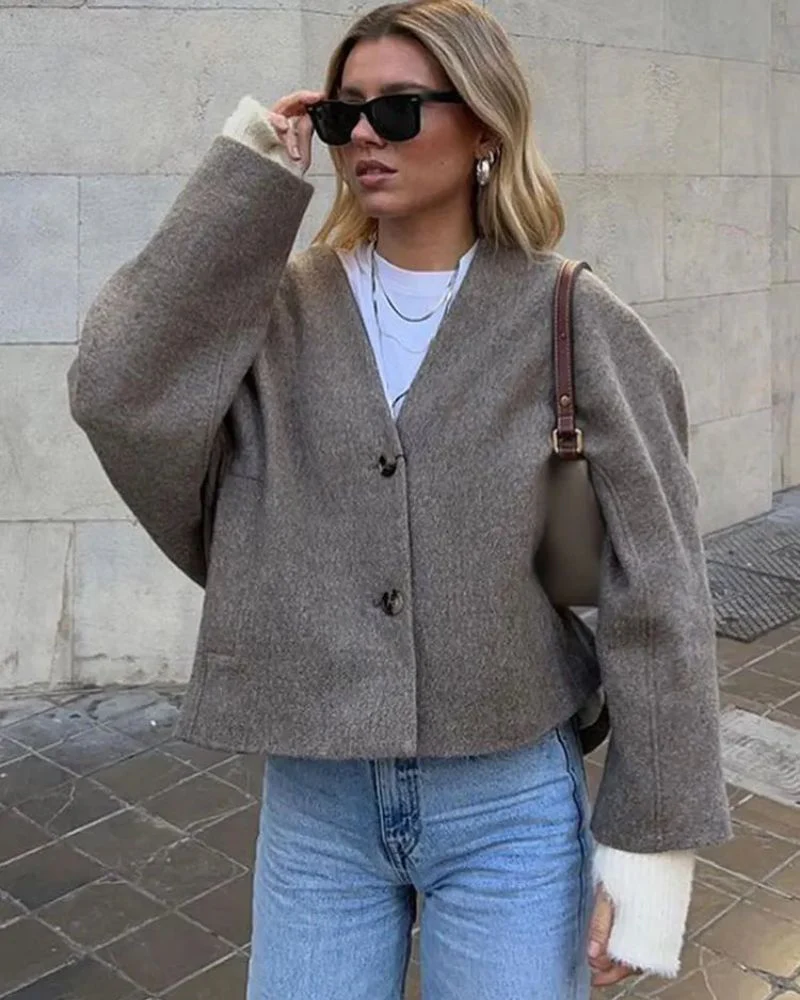 AGNETHA - DESIGNER BLAZER COAT - Image 2