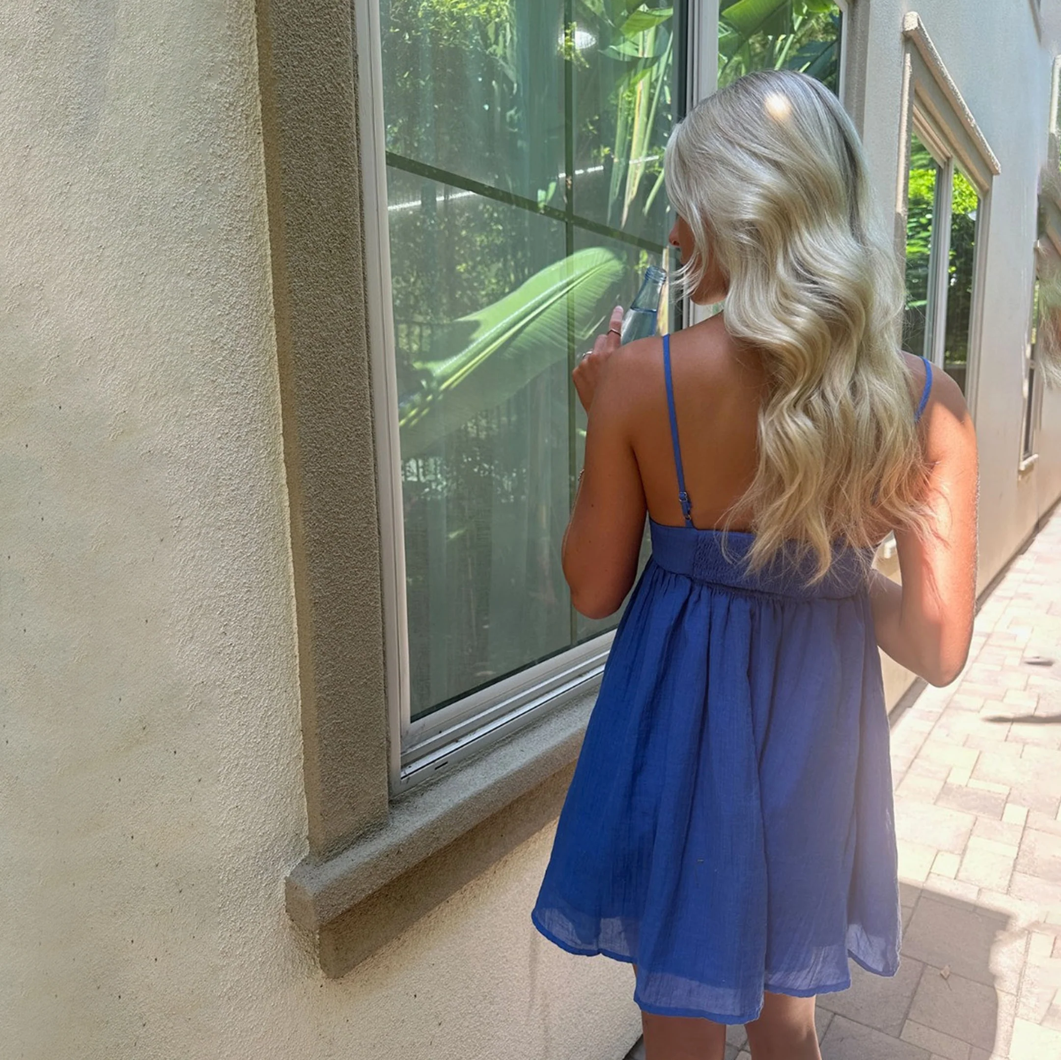 All Of Me Hollow Strap Mini Dress - Image 4