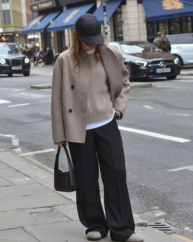 ANAIA - French Style Oversized Jacket - Image 5