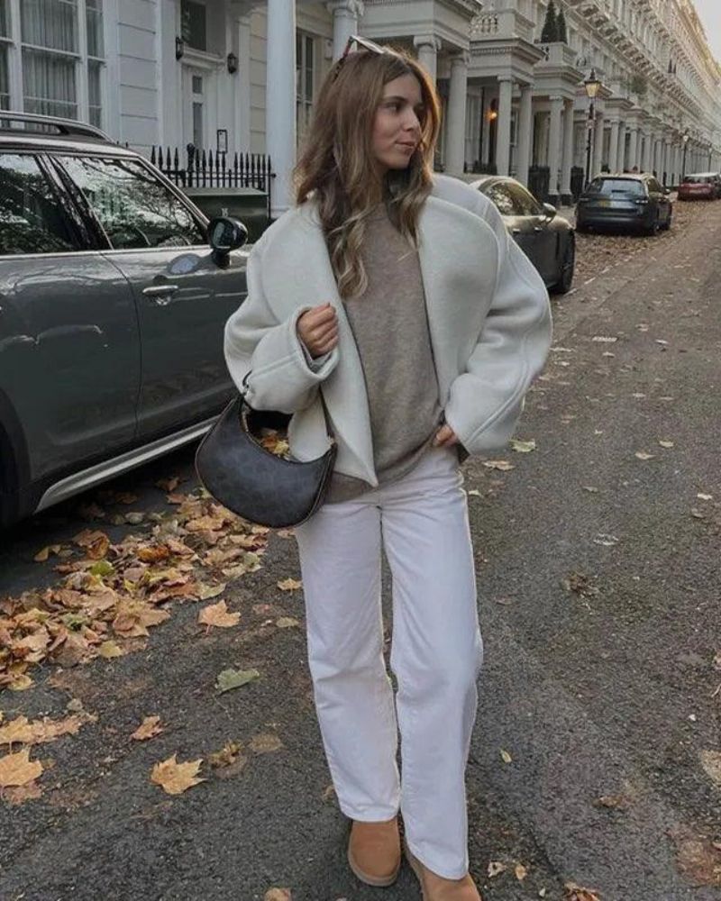 ANIRA - Cropped Wool Jacket - Image 5