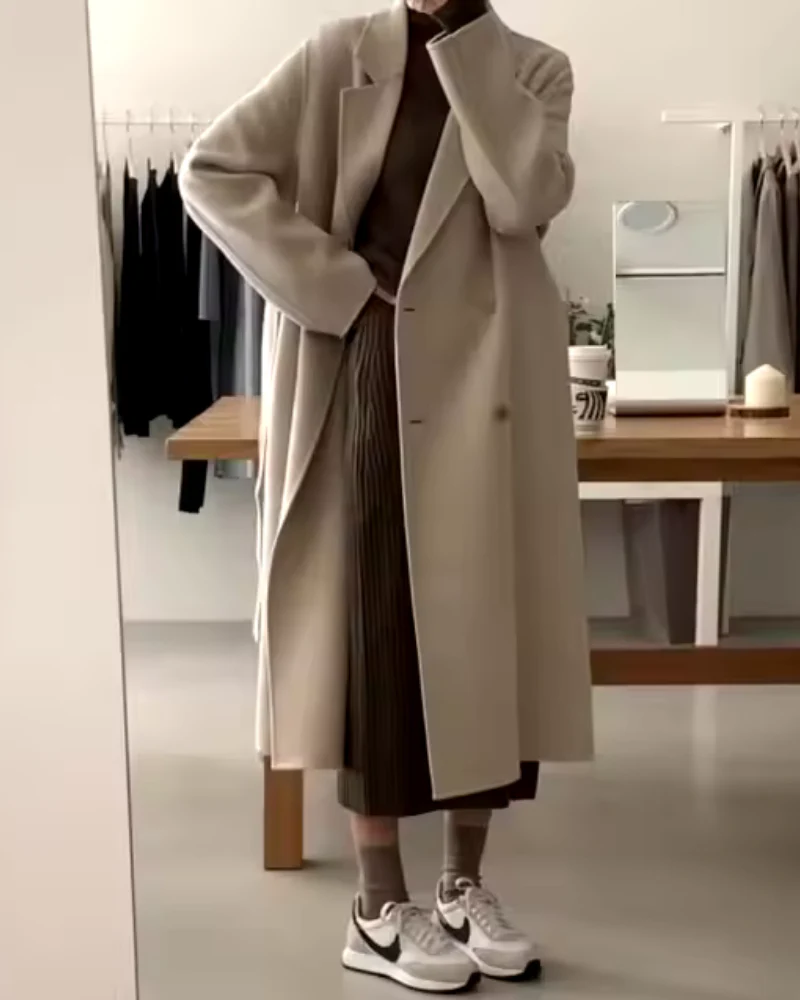 ASHLYN - Casual double-breasted coat - Image 2