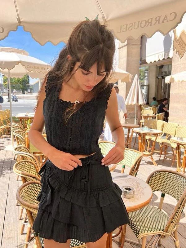 Black frill set - Image 3