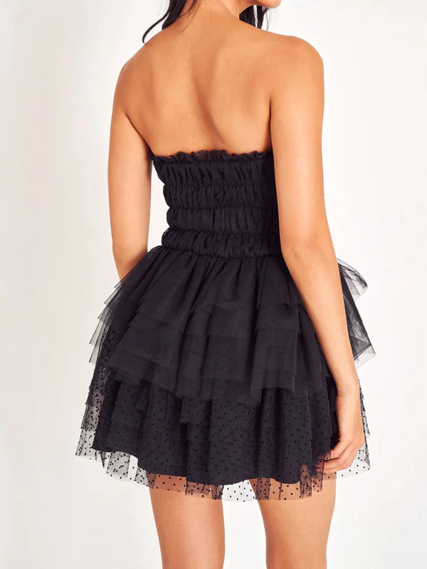 Black mesh dress - Image 2