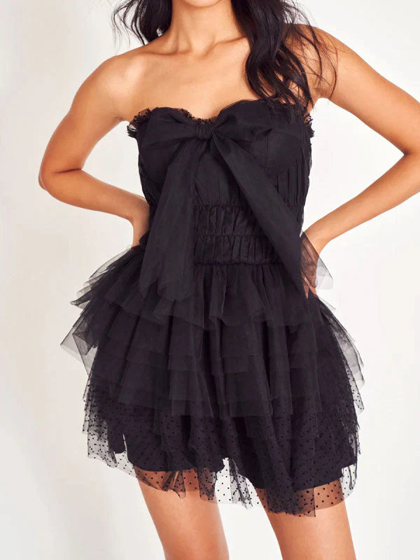Black mesh dress - Image 3