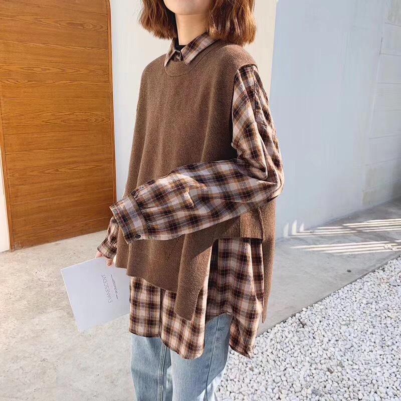 Casual Knit Solid Vest - Image 4
