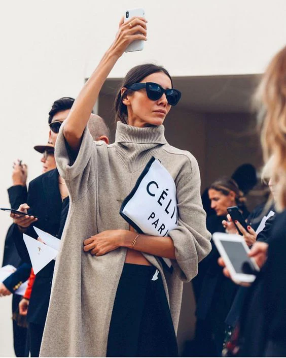 Casual Split Long Sweater - Image 6