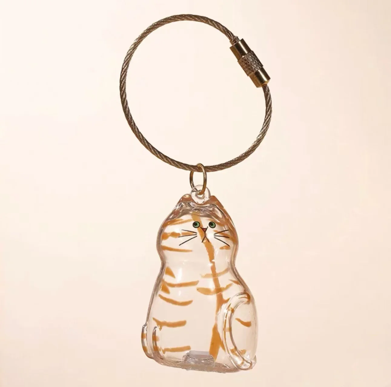 😻💕Cat Hair Collector Keychain Charm - Memorial Storage Box - Image 6