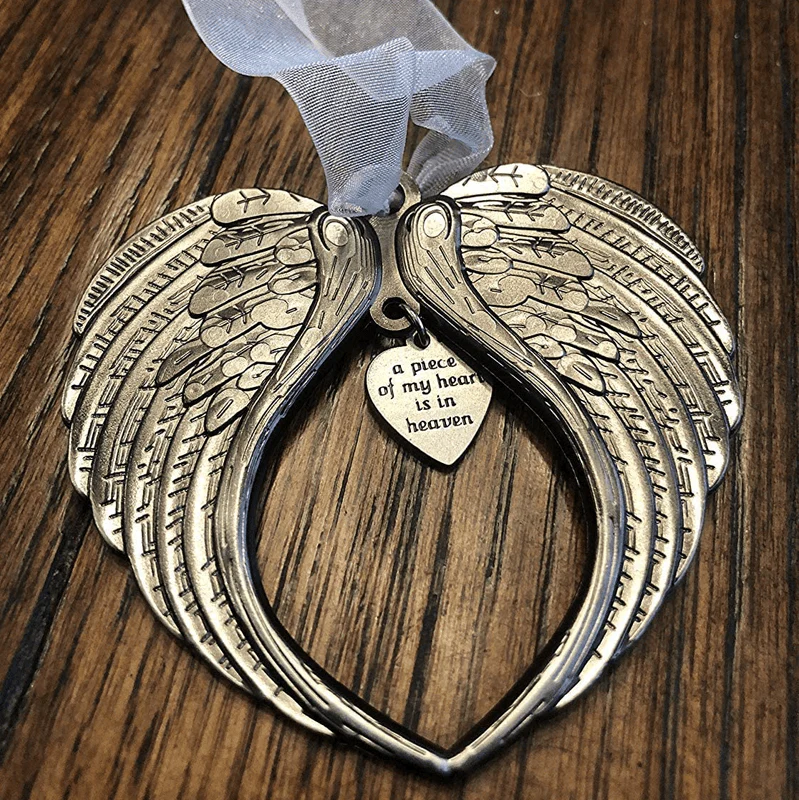❤🎅Christmas ornaments angel wings bell-memorial christmas gift🎁 - Image 10