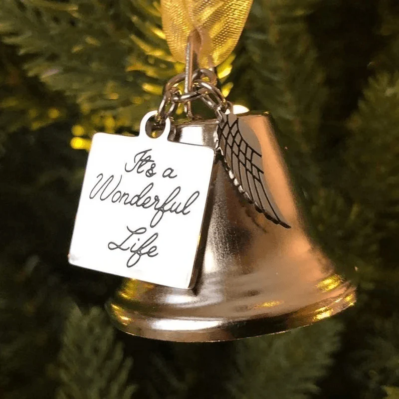 ❤🎅Christmas ornaments angel wings bell-memorial christmas gift🎁 - Image 12