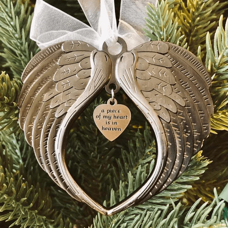 ❤🎅Christmas ornaments angel wings bell-memorial christmas gift🎁 - Image 7
