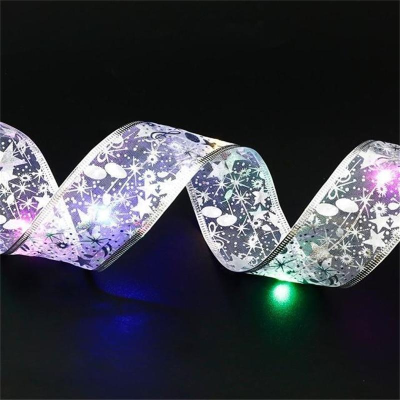 Clearance Saleš„Christmas Ribbon Fairy Lights - Image 11
