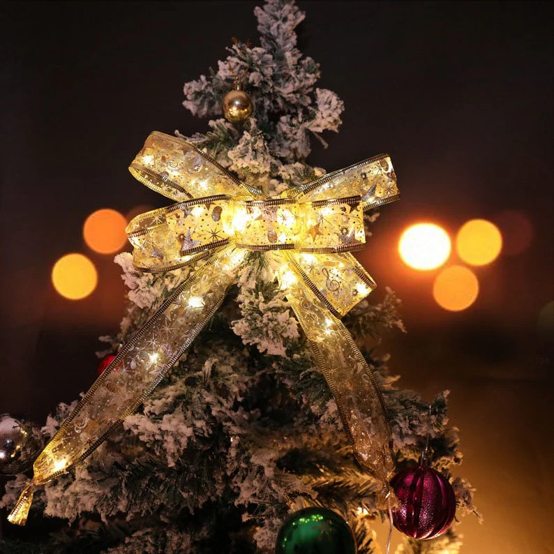 Clearance Saleš„Christmas Ribbon Fairy Lights - Image 15