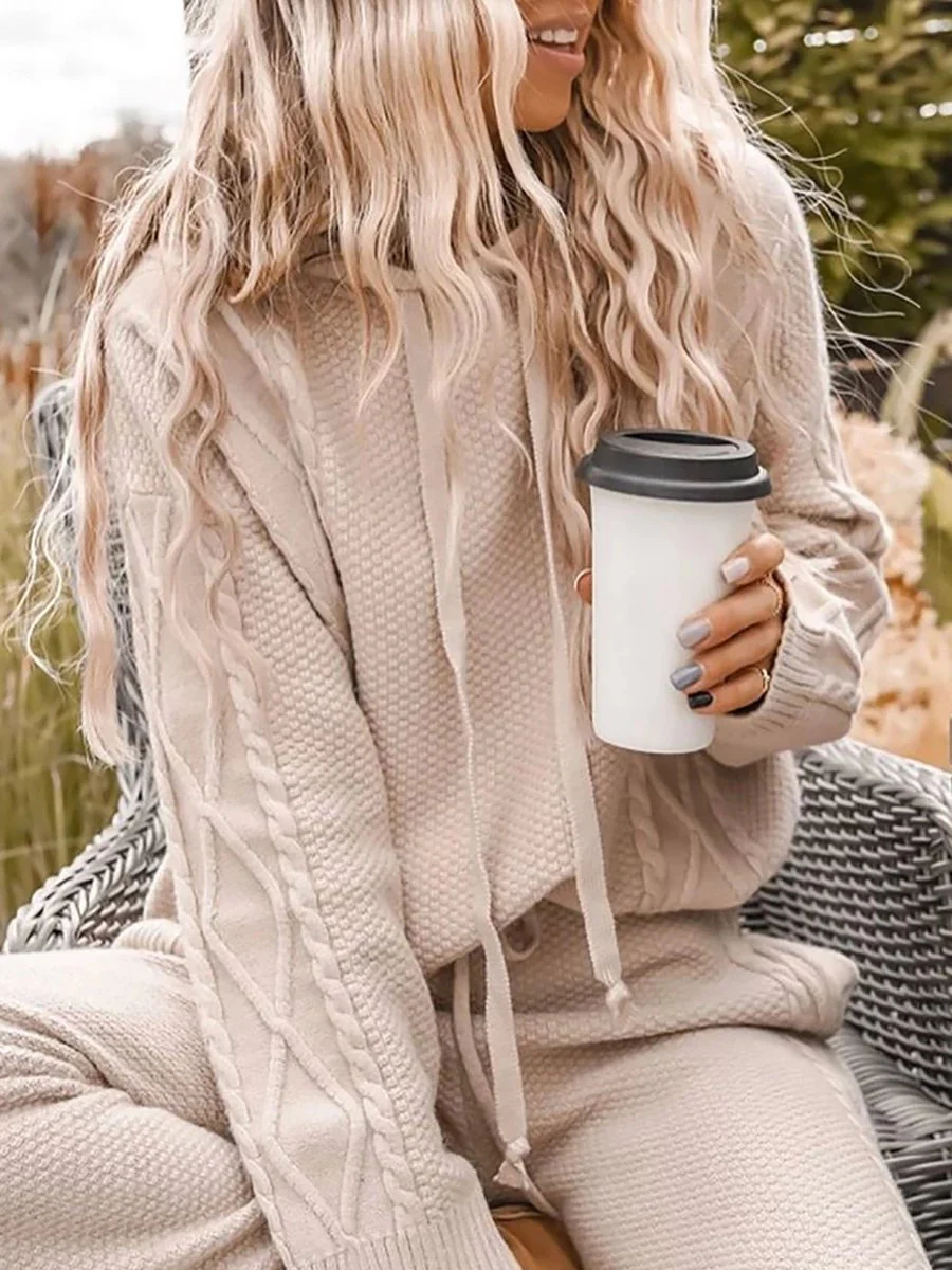 Gray Casual Long Sleeve Suits - Image 6