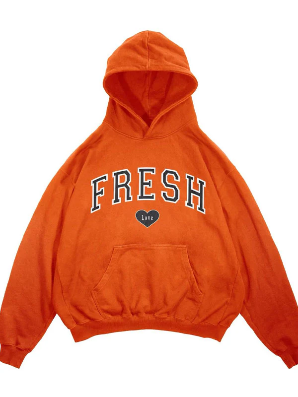 Crew neck fresh hoodie - Image 3