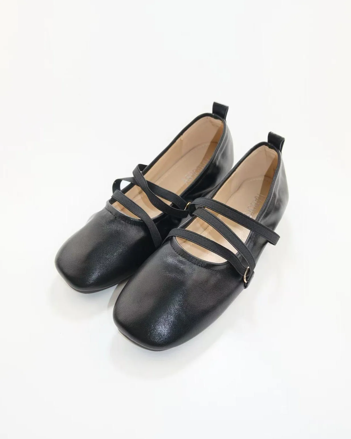 Cross Straps Foldable Ballet Flats - Image 11