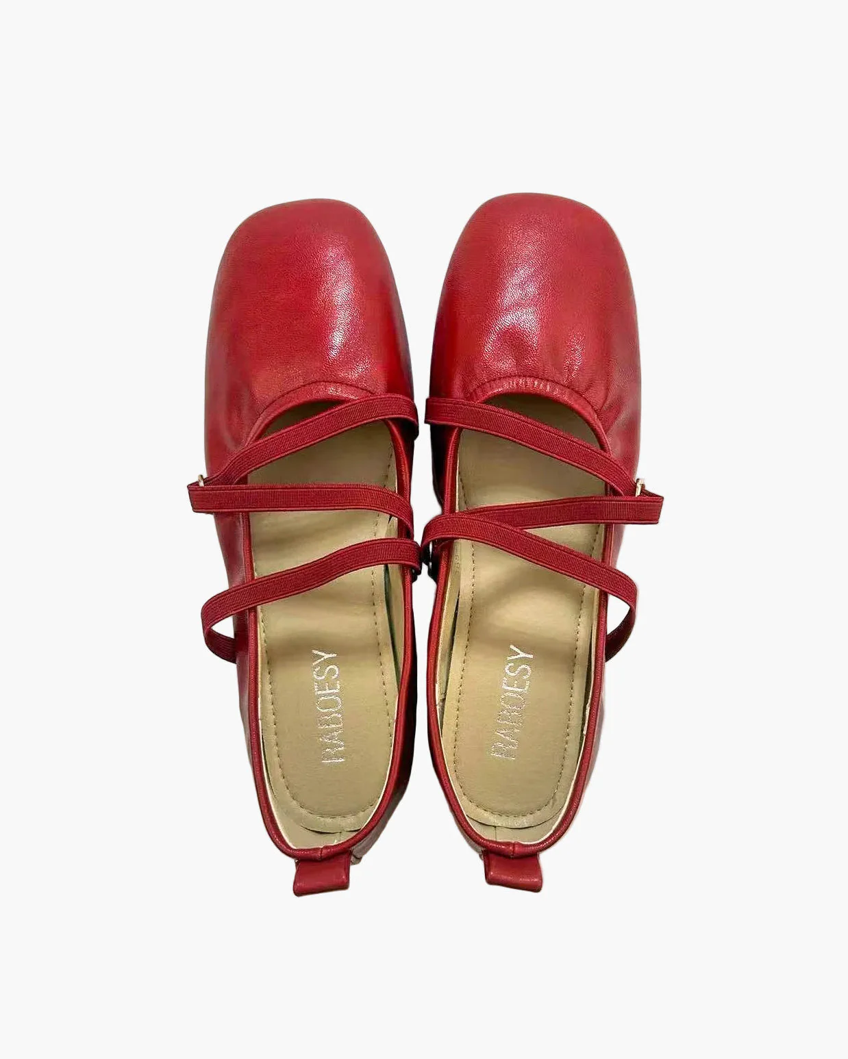 Cross Straps Foldable Ballet Flats - Image 2