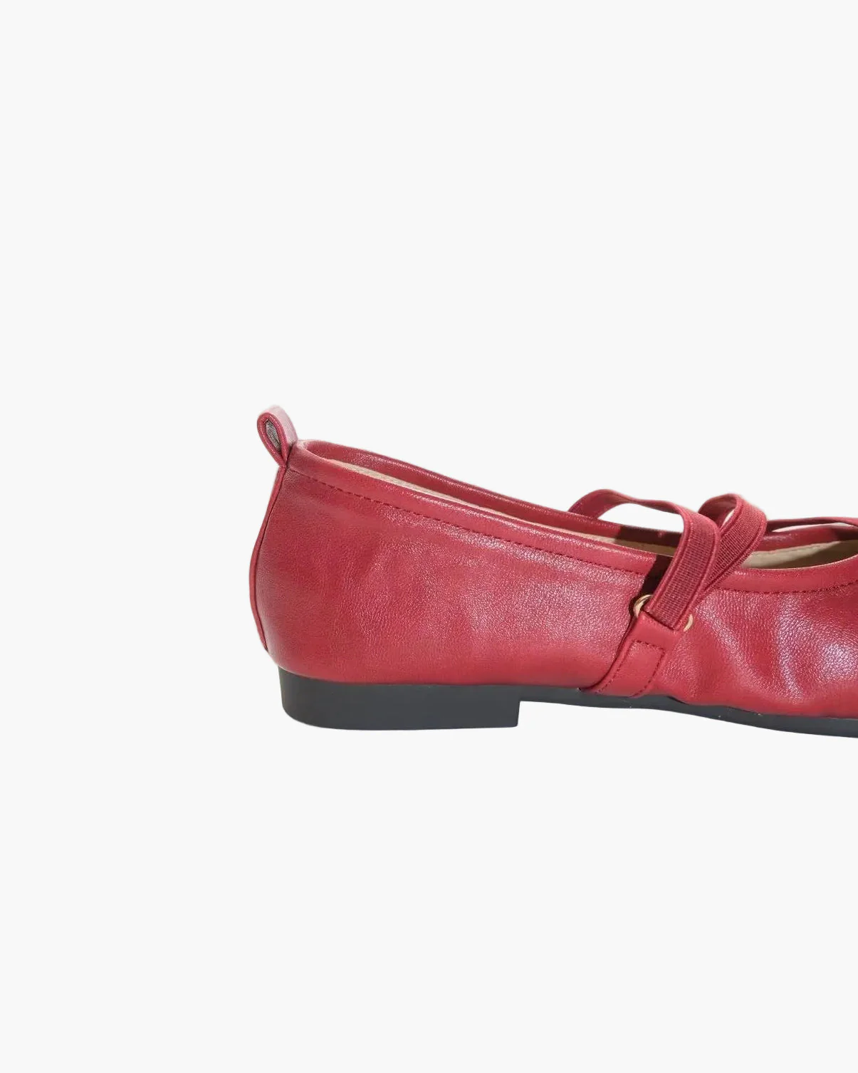 Cross Straps Foldable Ballet Flats - Image 6