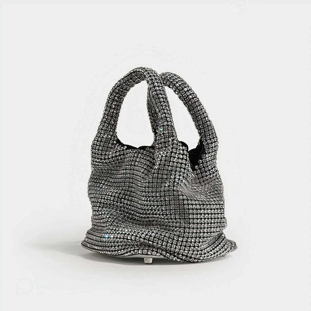 Crystal Bucket Bag Women's Mini Handbag - Image 3