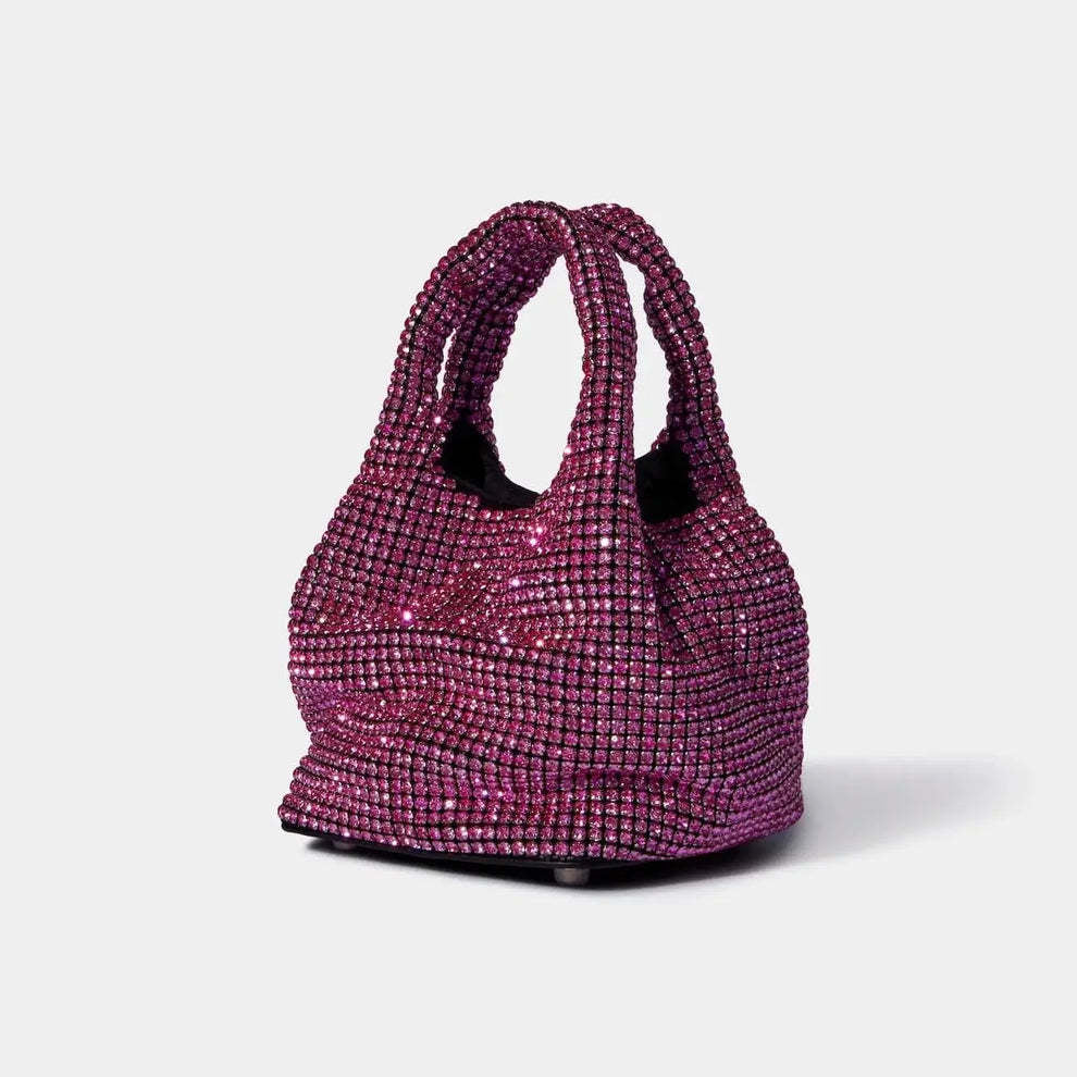Crystal Bucket Bag Women's Mini Handbag - Image 5