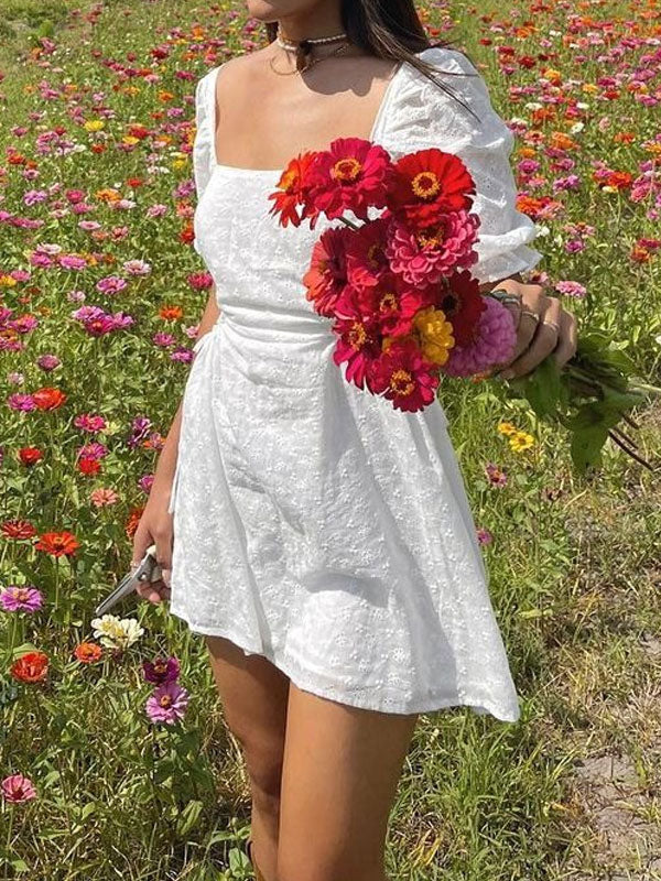 Cut out style mini dress - Image 3
