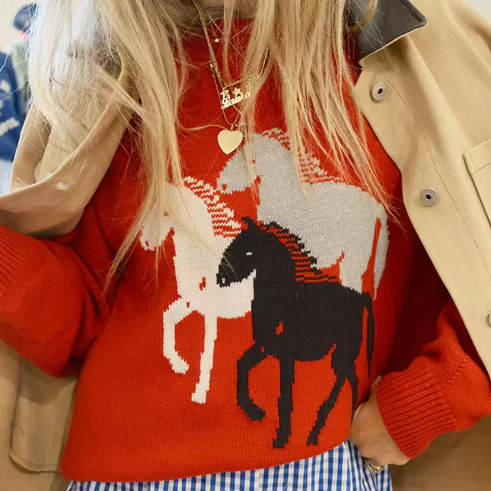 Cute Horse Sweater - Image 2
