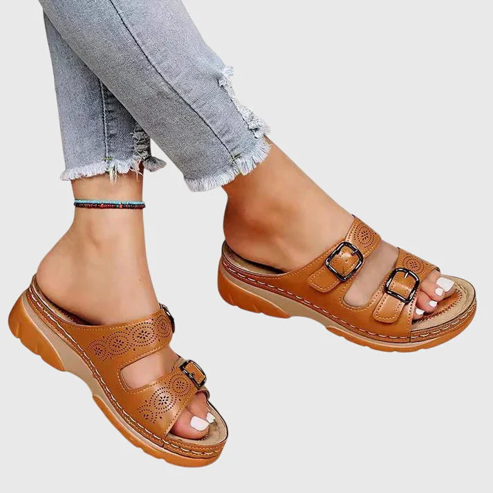 Diora™ | Orthopedic Leather Sandals - Image 5