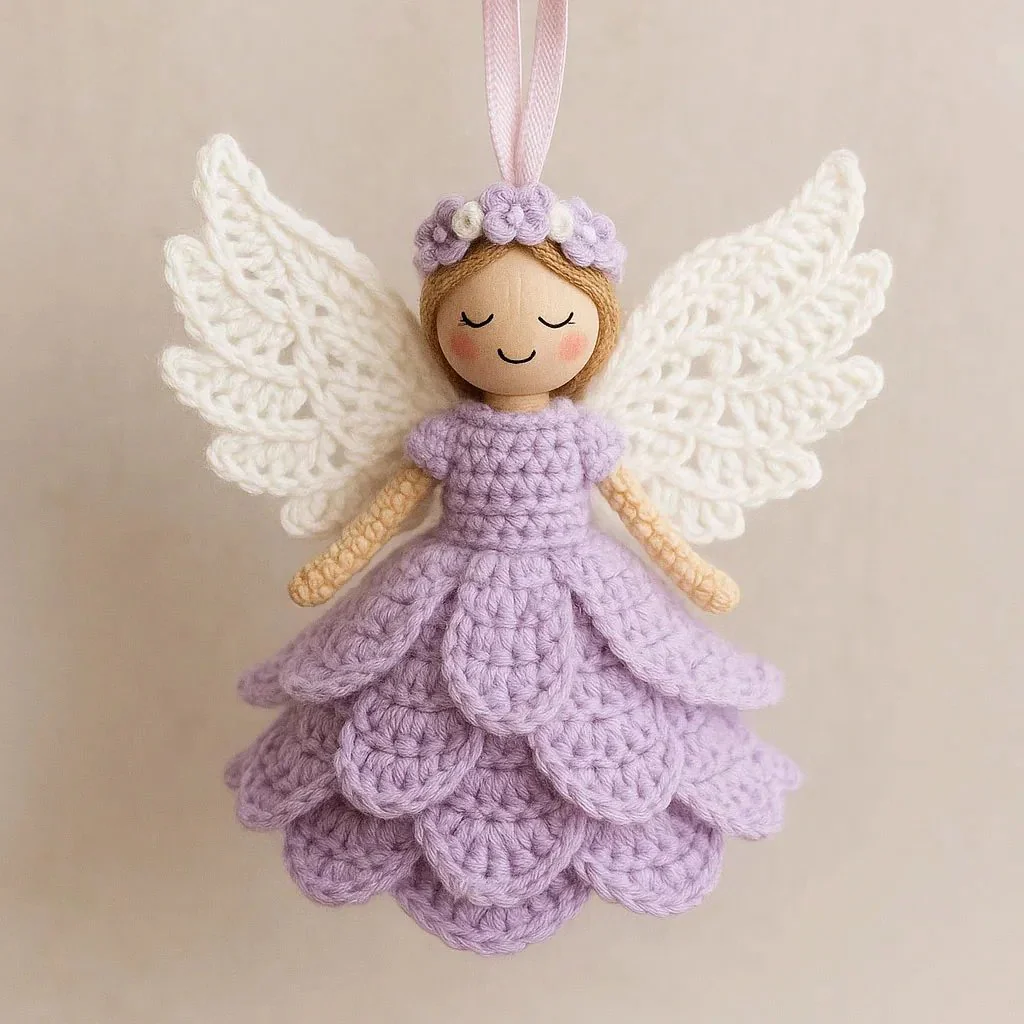 👼DIY Crochet Angel Ornament Kit 🧶| Perfect for Christmas 🎄 & Holiday Decor - Image 3