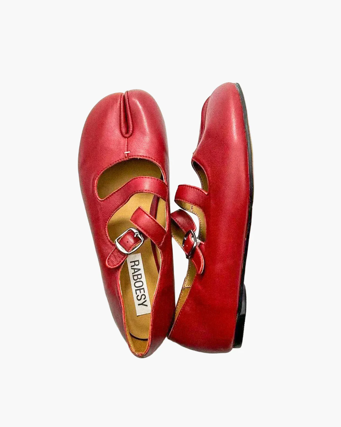 Double Straps Tabi Ballet Flats - Image 10