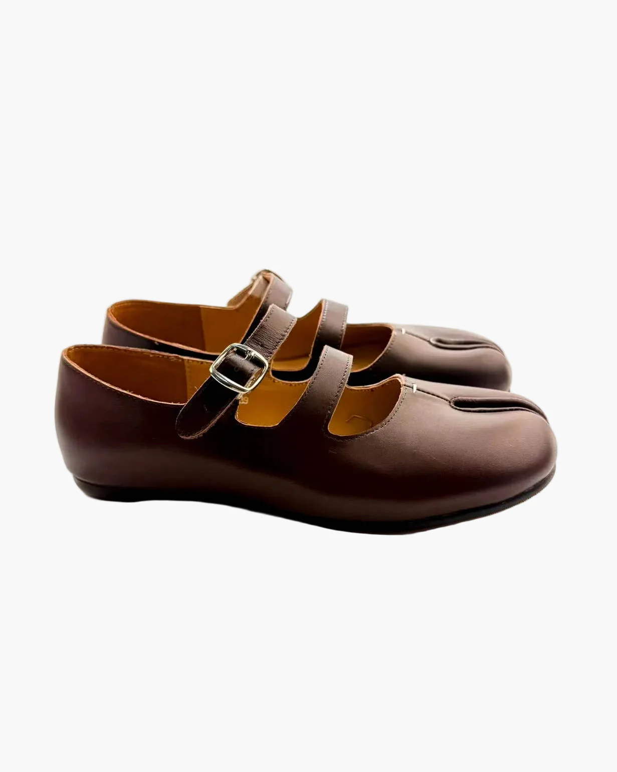 Double Straps Tabi Ballet Flats - Image 13