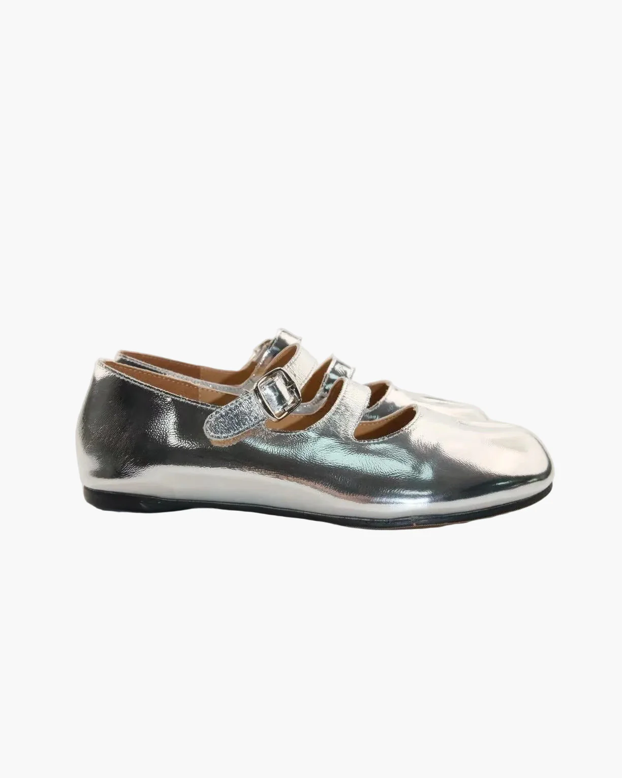 Double Straps Tabi Ballet Flats - Image 17