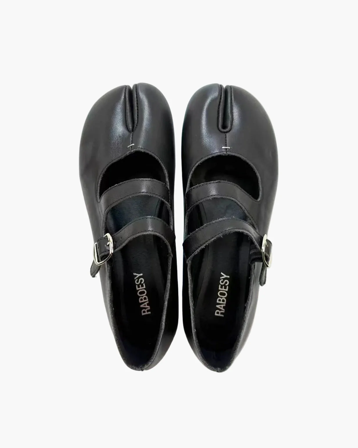 Double Straps Tabi Ballet Flats - Image 2