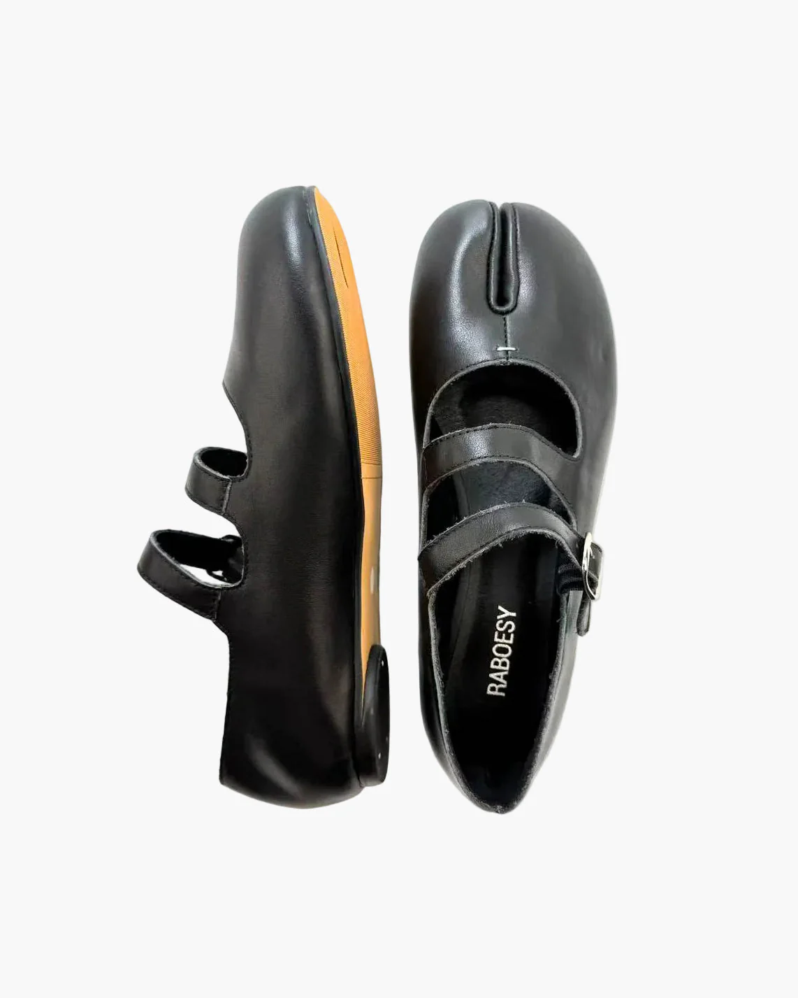 Double Straps Tabi Ballet Flats - Image 6