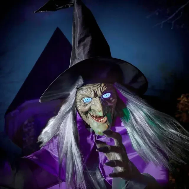 Halloween Flying Witch - Image 2