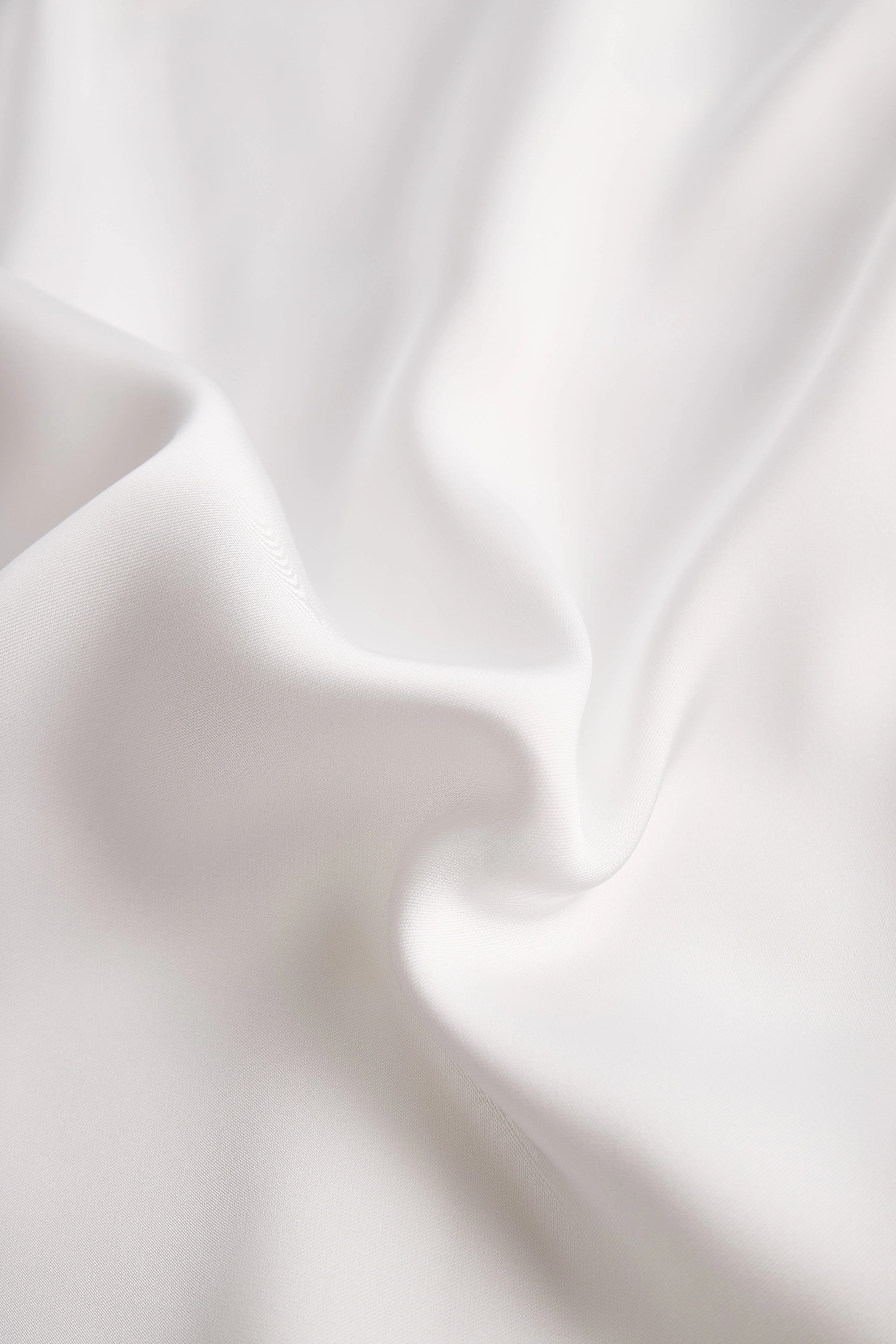 Elegant White Draped Top with Button Detail - Image 8