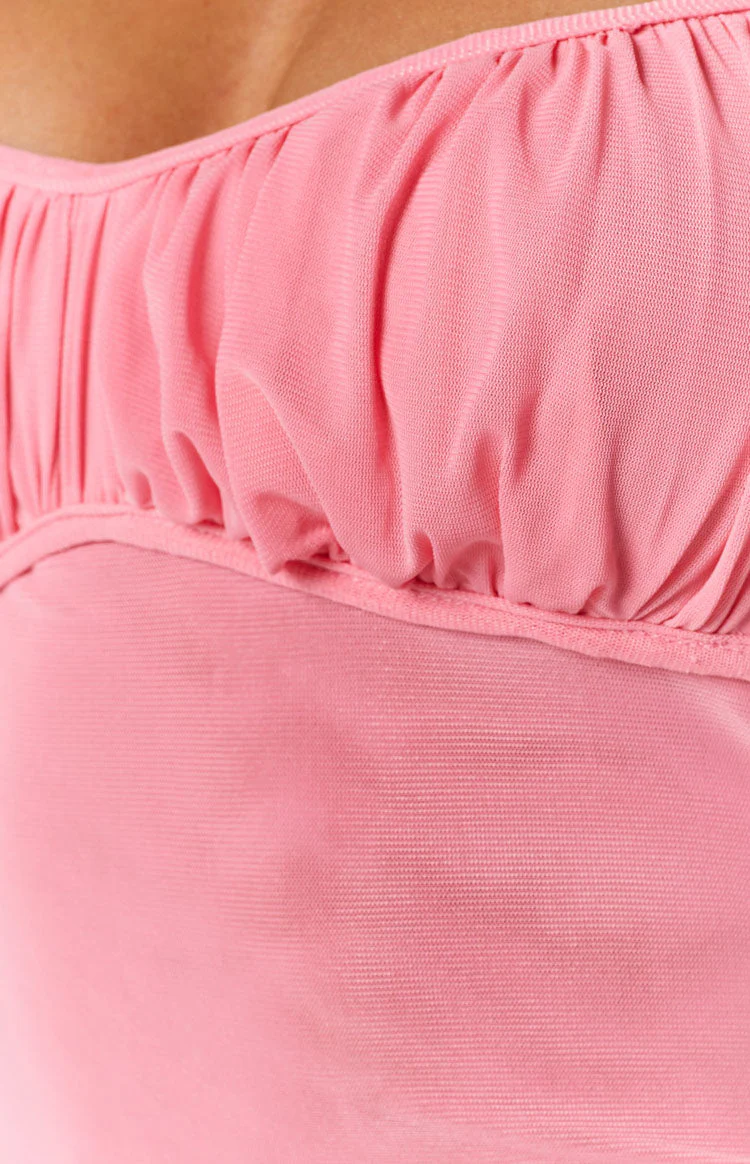 Elysium Pink Maxi Dress - Image 8