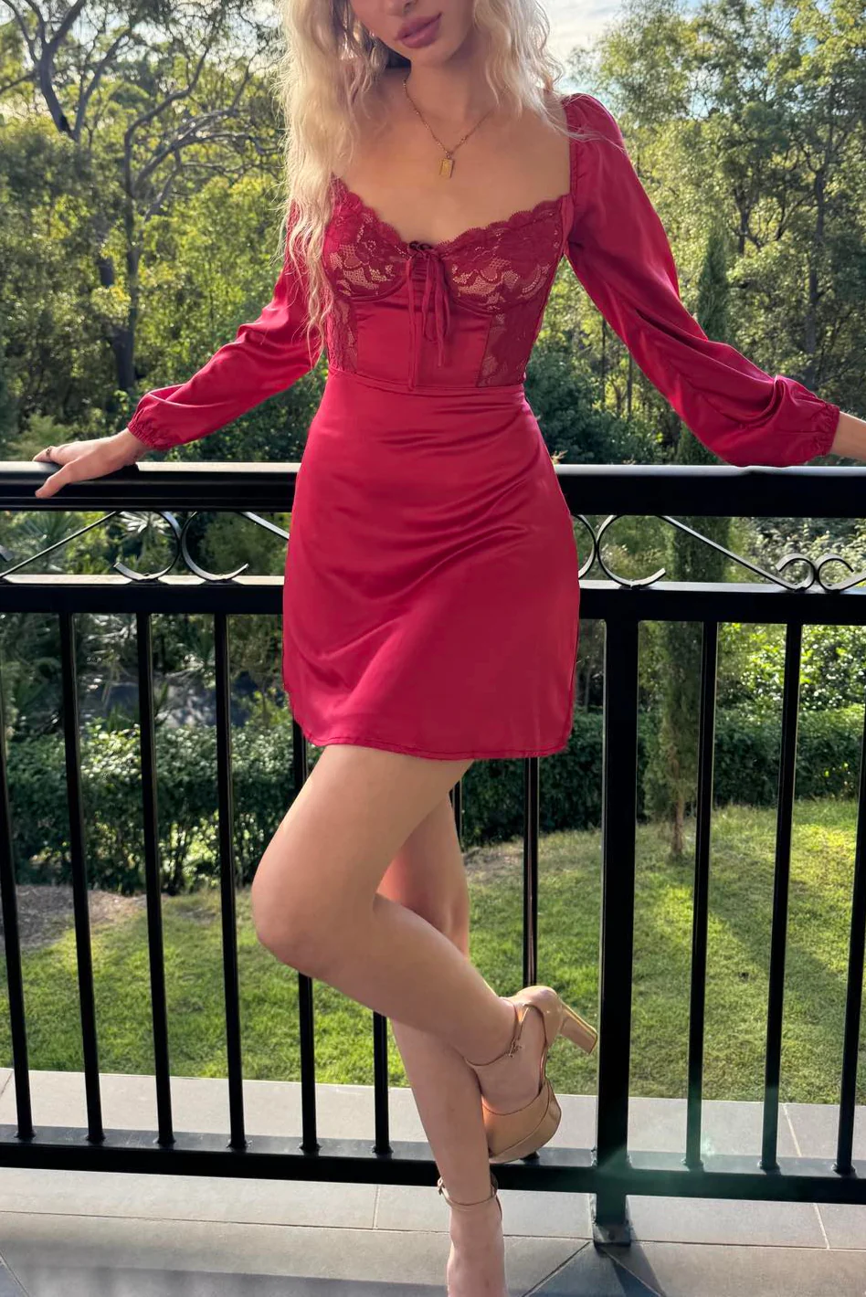 Emerson Mini Dress - Red