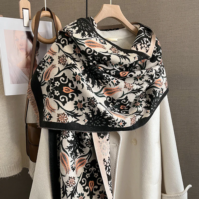 Fashion Thick Artificial Cashmere Shawl - Image 3
