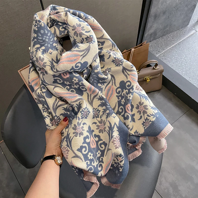 Fashion Thick Artificial Cashmere Shawl - Image 4