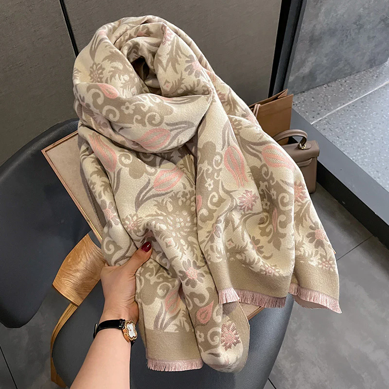 Fashion Thick Artificial Cashmere Shawl - Image 5