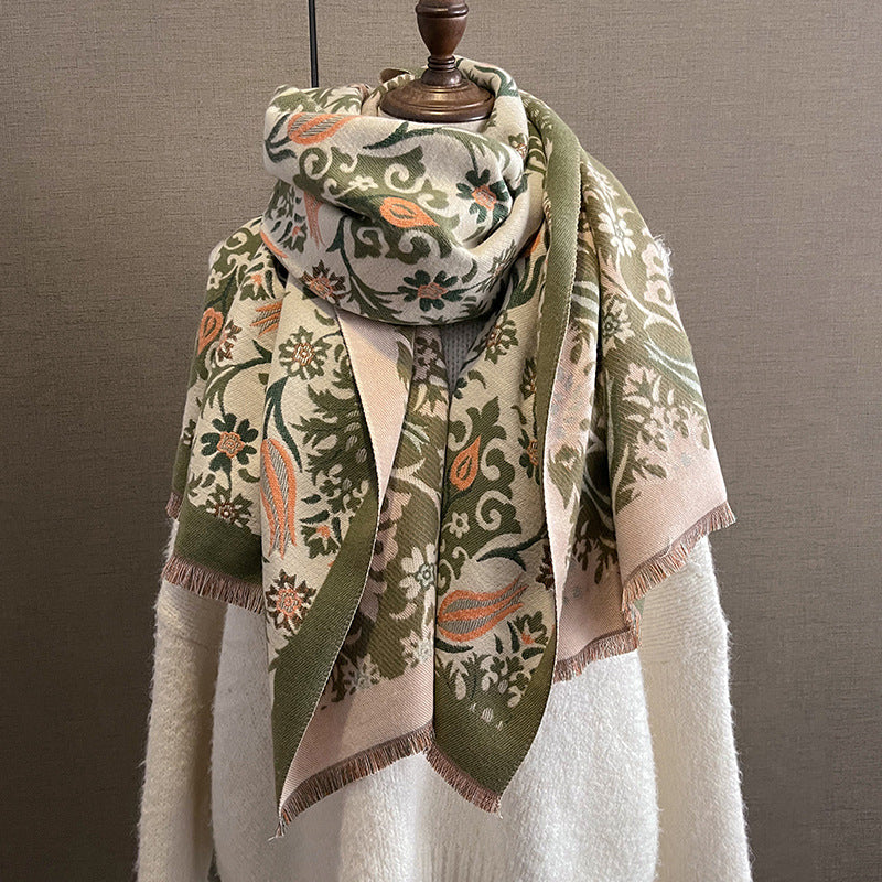 Fashion Thick Artificial Cashmere Shawl - Image 6